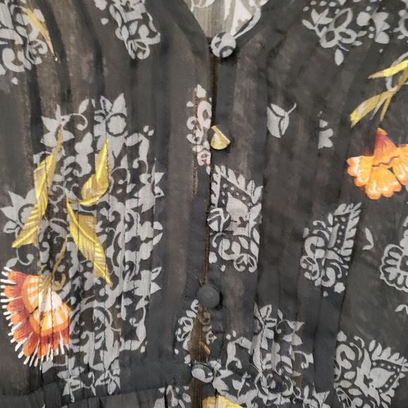 Torrid Chiffon High Low See Through Kimono - Picture 9 of 11